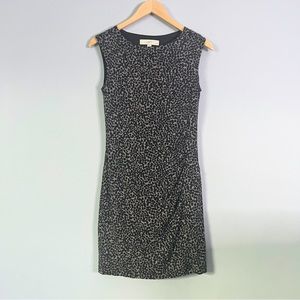 Loft Animal Print Soft Dress Size Small Petite